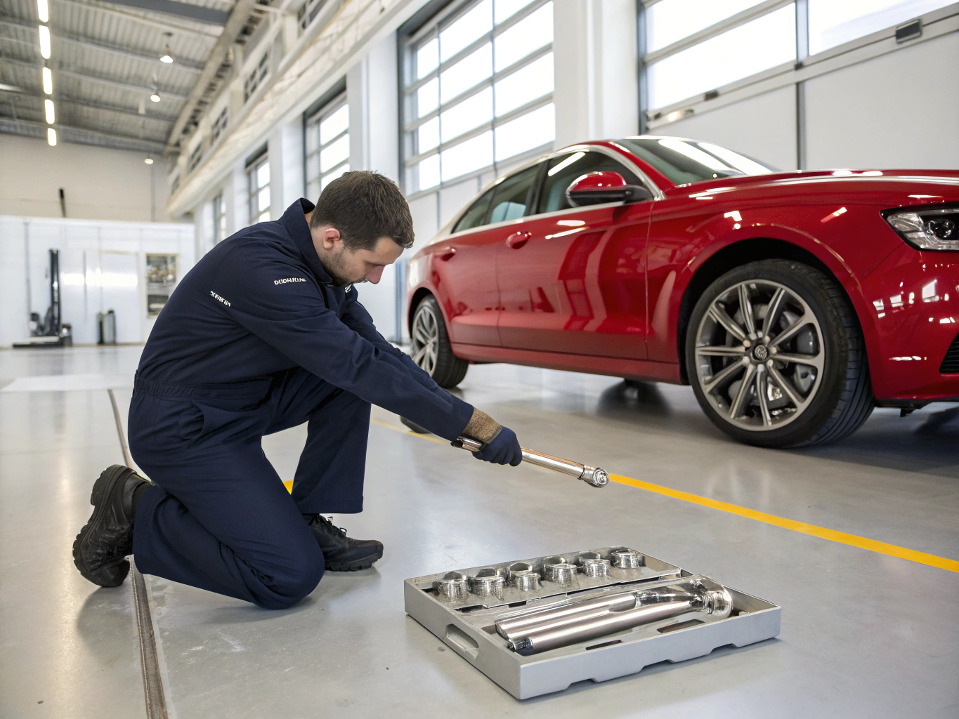 Preparing vehicles for dealership lot inventory