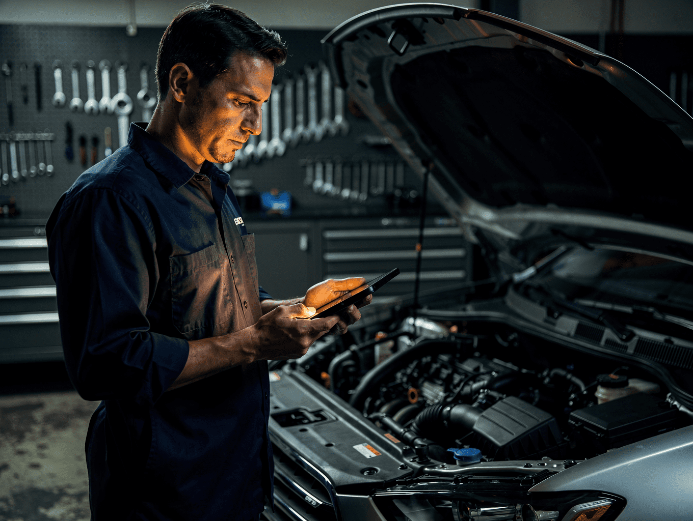 Mobile vehicle diagnostic inspection